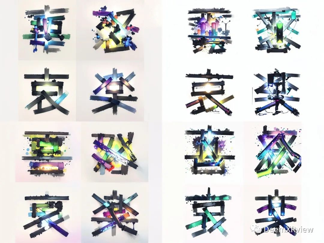 Stable Diffusion |用AI生成艺术字体效果 Stable Diffusion |用AI生成艺术字体效果